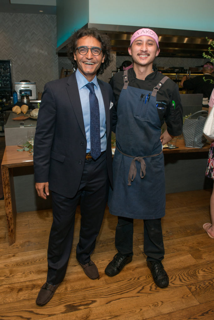 Roka Akor first anniversary party