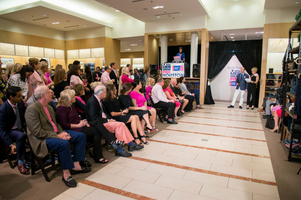Real Men Wear Pink kickoff party at M Penner benefiting the American Cancer Society