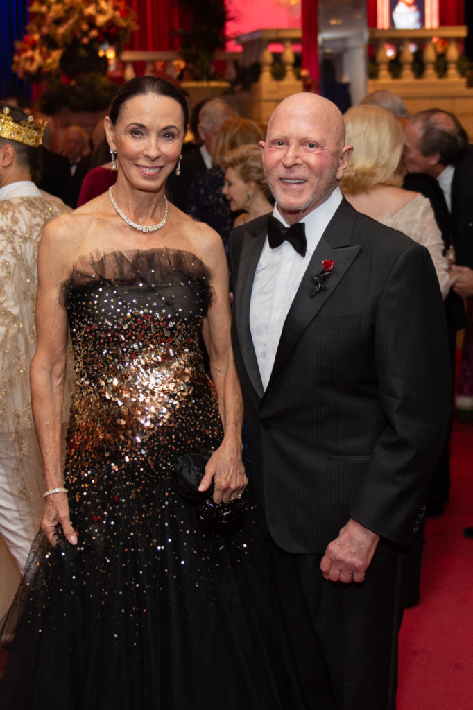 Sue & Lester Smith at the Museum of Fine Arts Houston 'Courtly Ball'