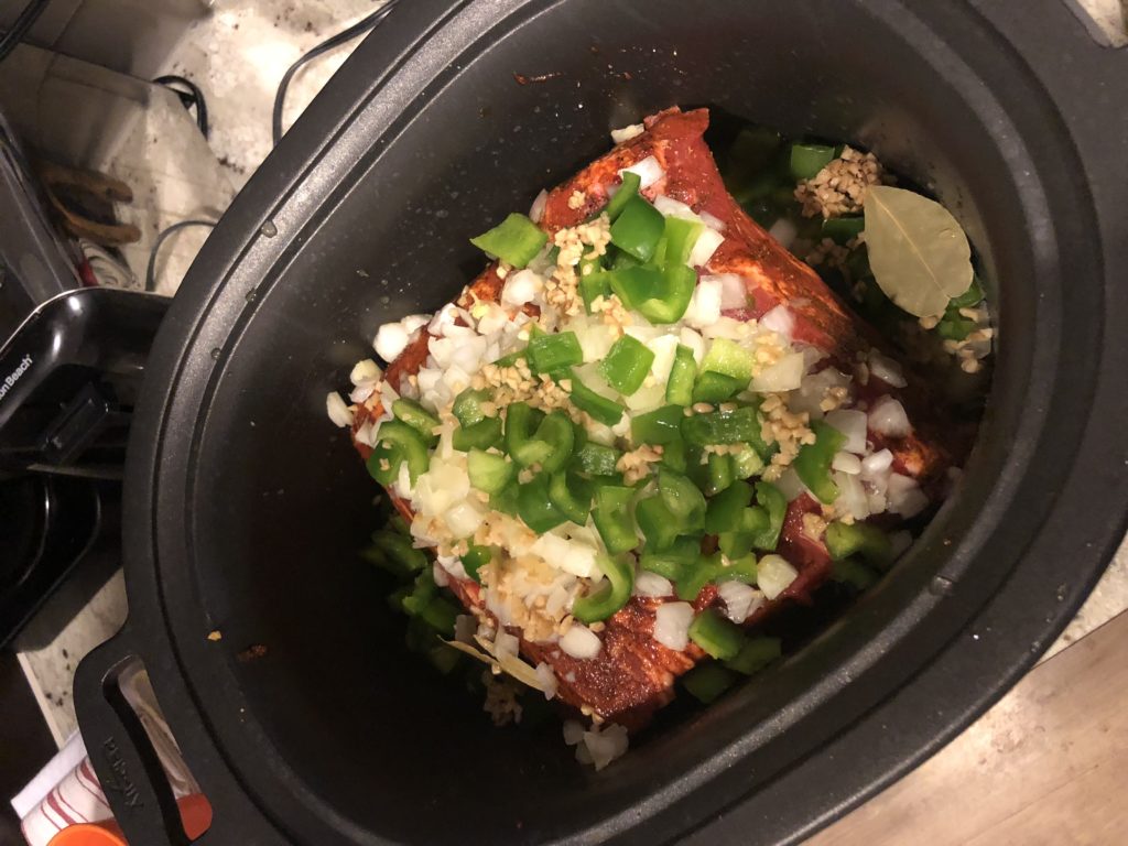 Hillery's slow cooker pork