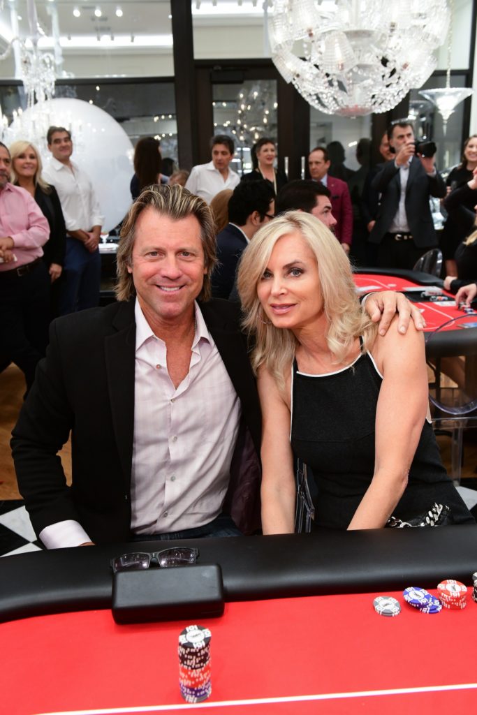 Baccarat poker party for Houston Professional Fire Fighters foundation