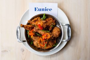 eunice fried bandera quail with tobasco honey