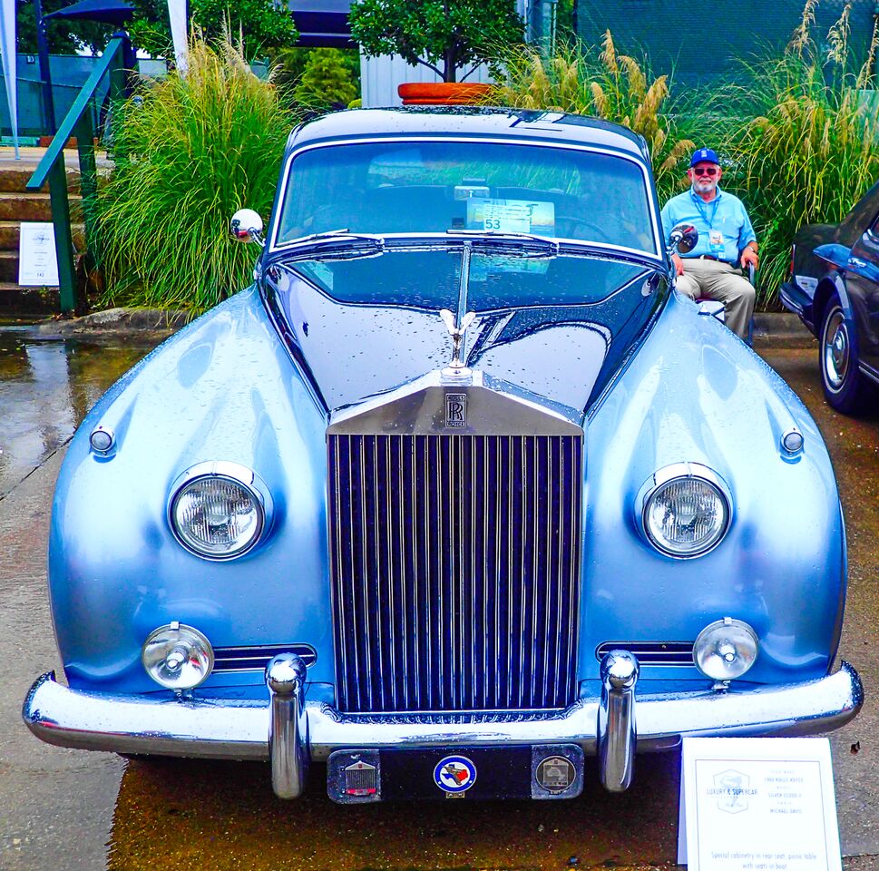 This stylish beauty is a Silver Cloud from the 1930s. 