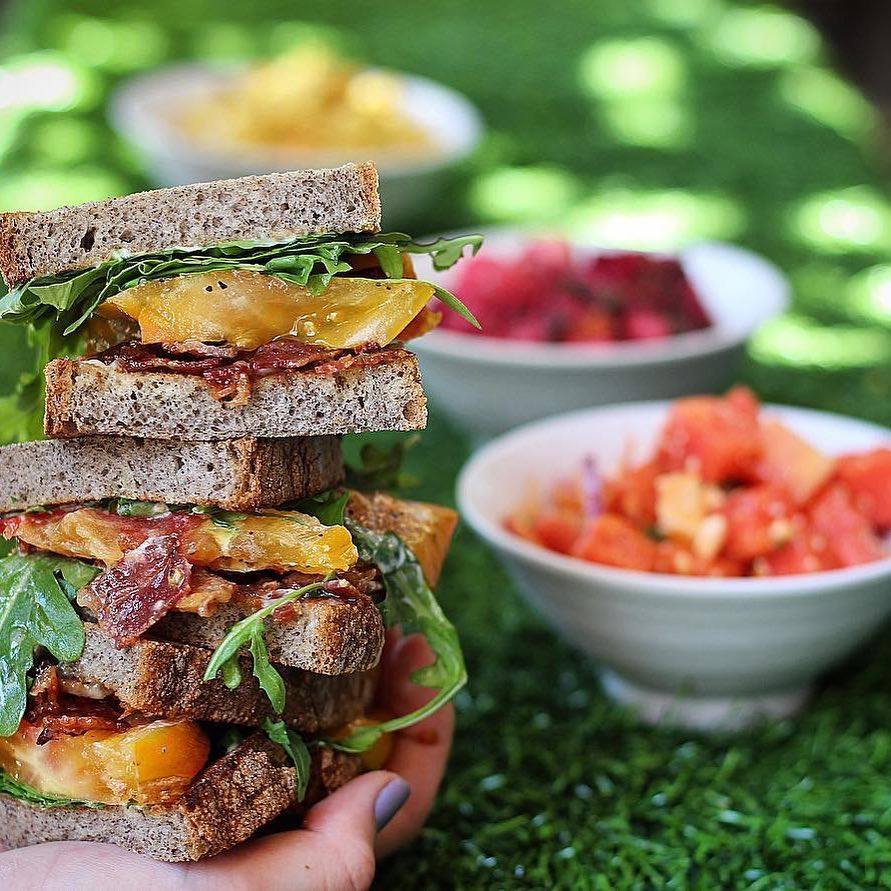 Mendocino Farms boasts artisan partners providing fresh, locally sourced meats and bread. 