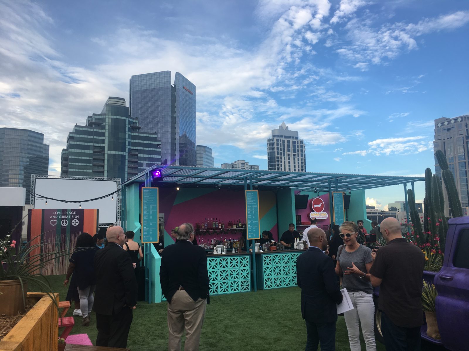 Your Sneak Peek Preview of Houston's New Rooftop Movie Theater Outdoor