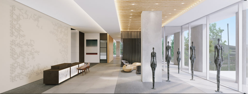 The Victor's lobby will bring a major sense of arrival.