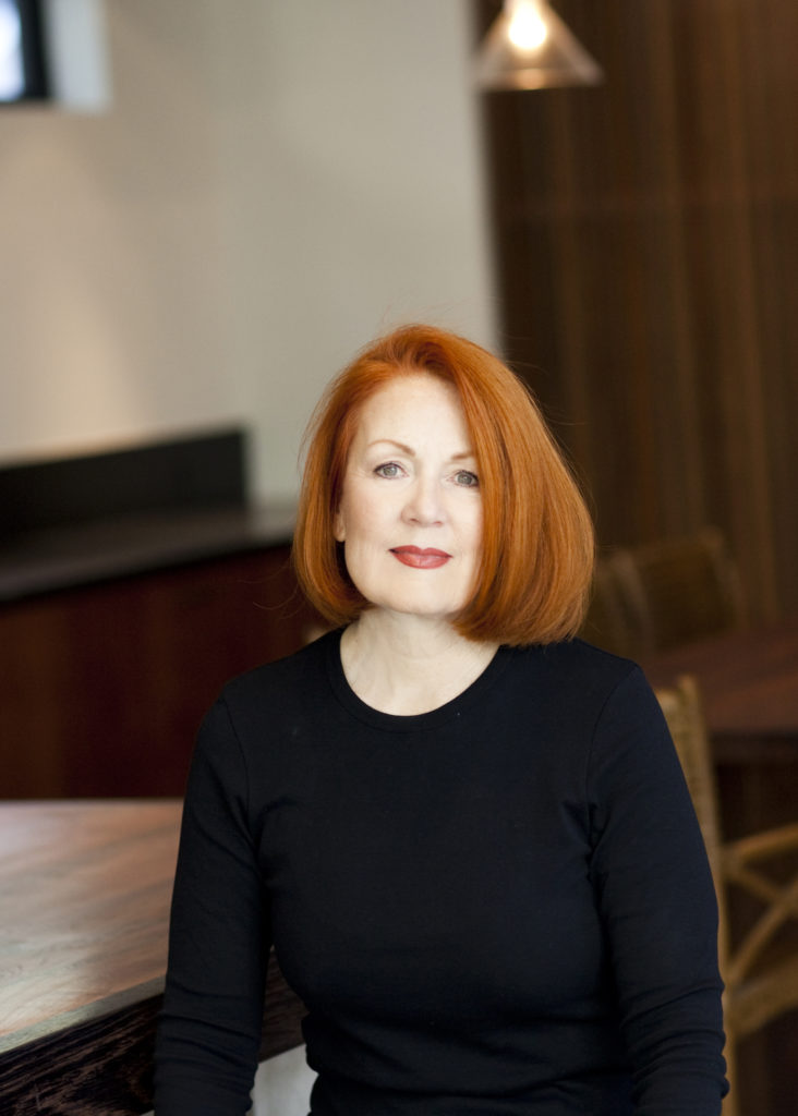 Carol Isaak Barden, founder of Munson Mirrors. Photo by Julie Soefer. 