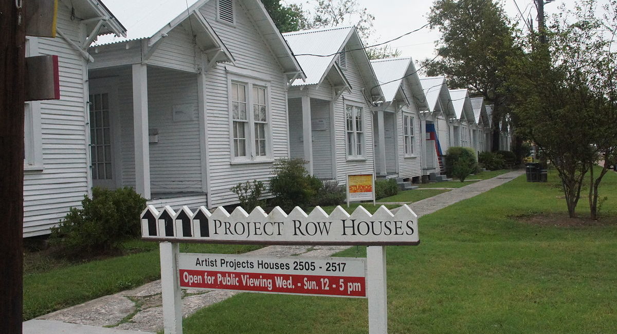 Auction beneficiary, Project Row Houses, represents the concept of social practice, an example that has traveled from Houston, Texas to Athens, Detroit, L.A., and Dallas.