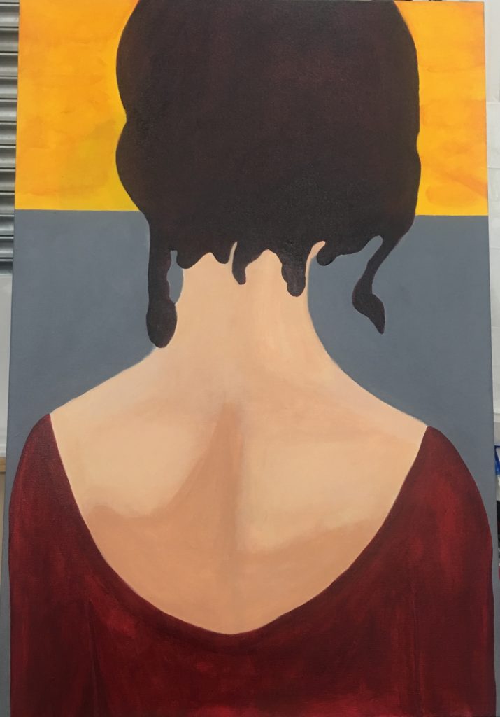 Adriana LoRusso's “She Pauses," 2018 (SIlver Street, Studio 326)