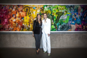 The Modern’s curator Andrea Karnes, headliner Laurie Simmons at the VIP reception, October 2018. (Photo Kim Leeson) (Photo by Kim Leeson)