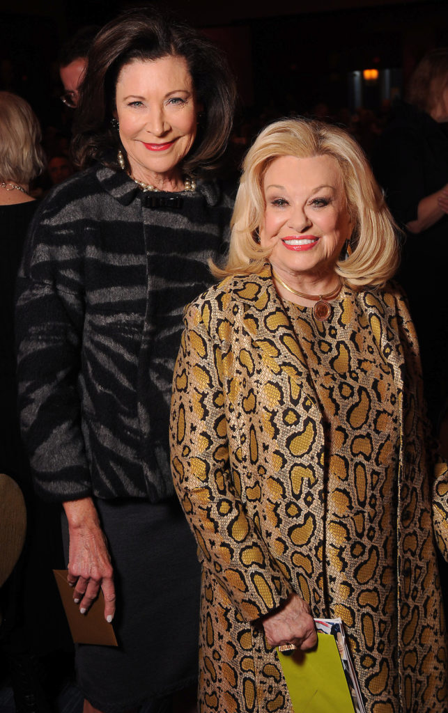 Betty Hrncir and Sidney Faust at the 2018 National Philanthropy Day's "Change the World with a Hero's Heart" Awards Luncheon at the Hilton Americas Hotel Thursday Nov. 15, 2018.(Dave Rossman Photo)