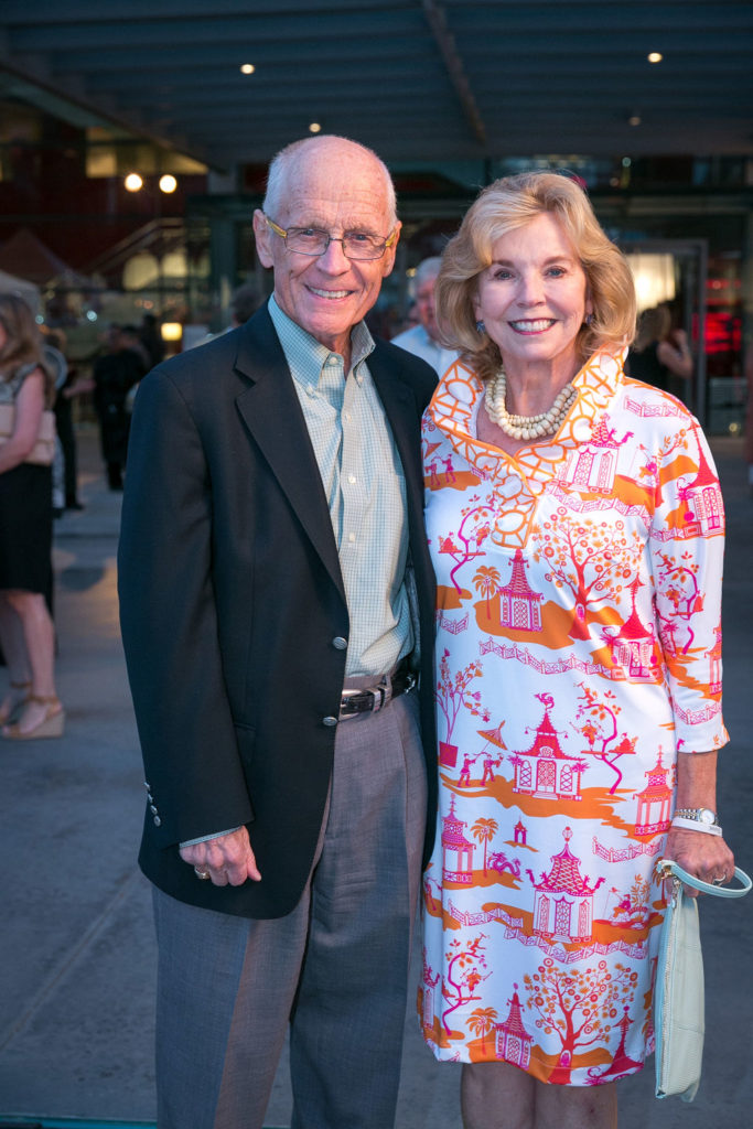 Bill & Mickey Lively at Party on the Green