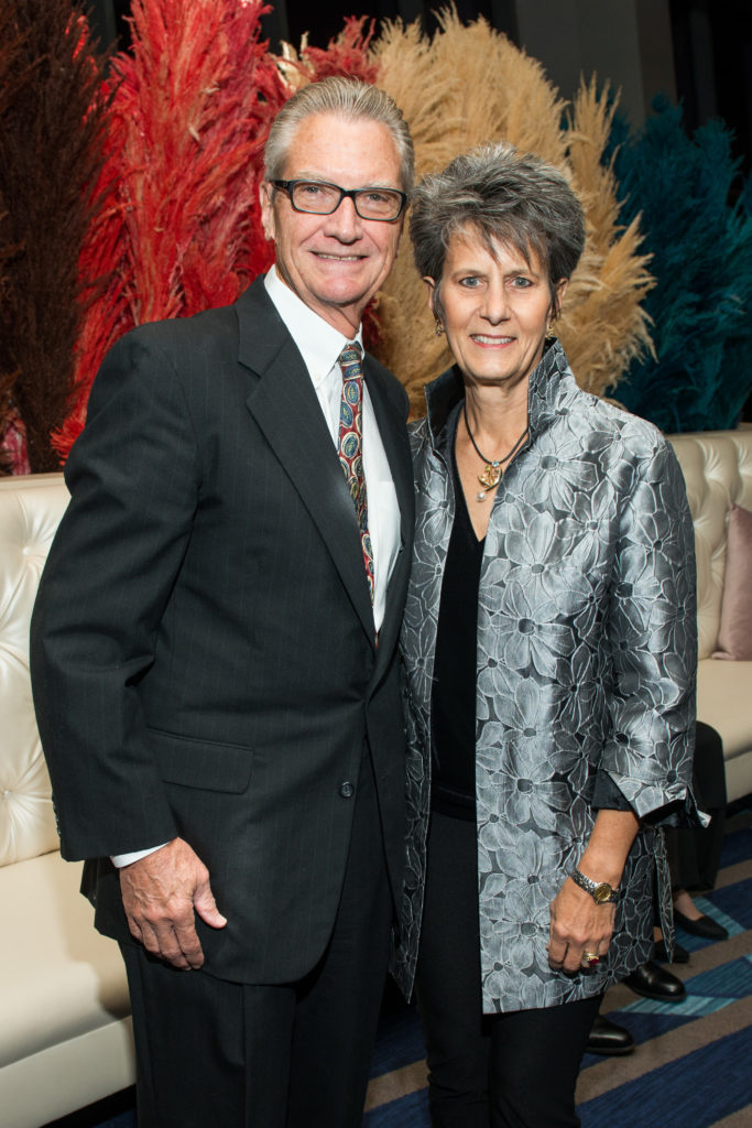 Bill Wade & Paula Cizik at the UTHealth Constellation gala in 2018.