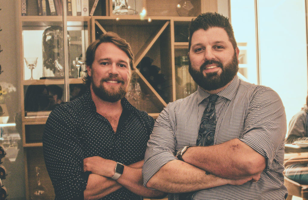 Chaz Lusk and Southside Espresso owner Sean Marshall have been dreaming up Coterie for years. 