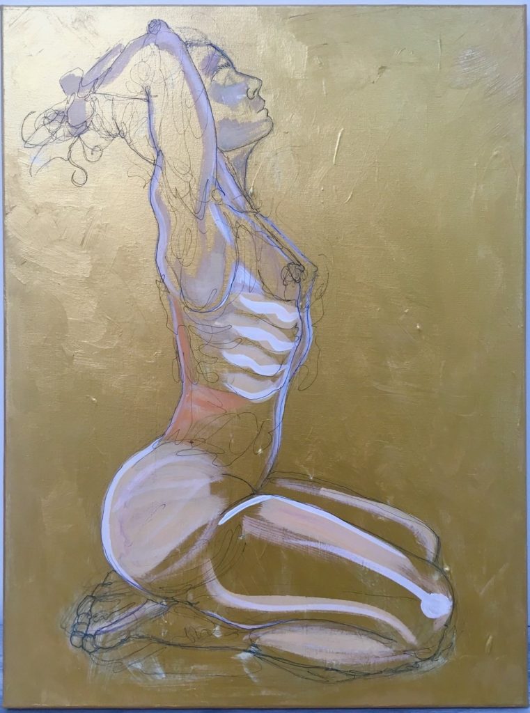 Haley Bowen's “I Used to Wait,” 2018 (The Silos, Studio 133)