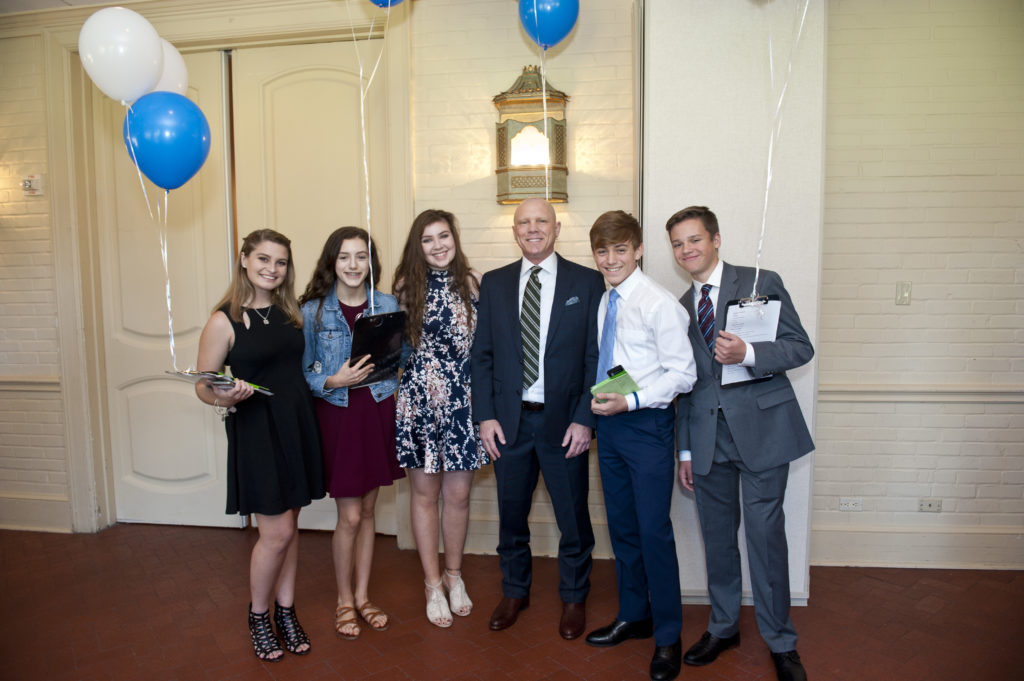 Lauryn Harding, Amanda Foy, Lexi Quilty, Keynote Speaker Will Cross, Thomas Moore, Christopher Row