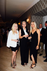 PC 20 at the Mansion: Linden Wilson, Linda Kenney, Laura Edwards