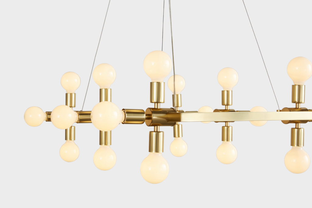 Round Top's antique fairs are Rejuvenation's favorite source for antique lighting. 