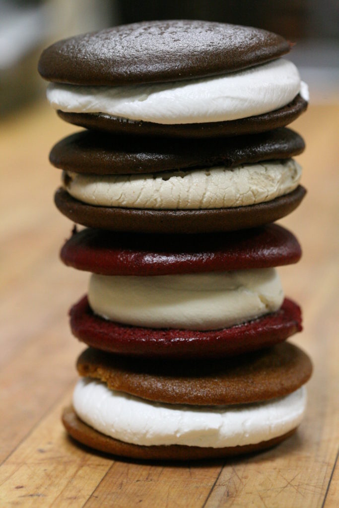 Tico's Whoopie Pies come in a variety of flavors, including the old standby classic vanilla.