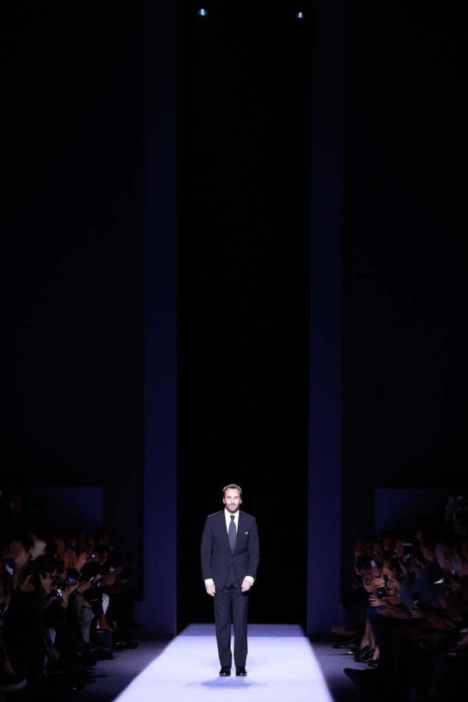 Tom Ford takes a bow