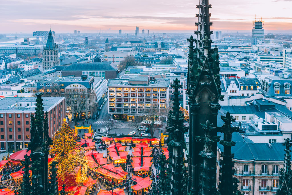 Christmas comes alive in German cities such as Cologne in an almost magical way.