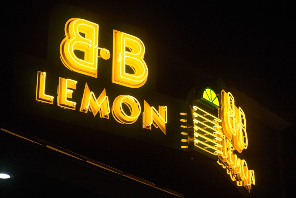 B.B. Lemon is officially open. 