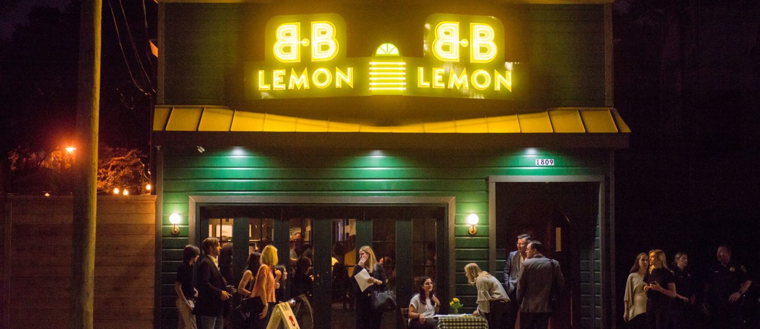 Ben Berg's B.B. Lemon was inspired by the restaurants he went to during his childhood in New York.