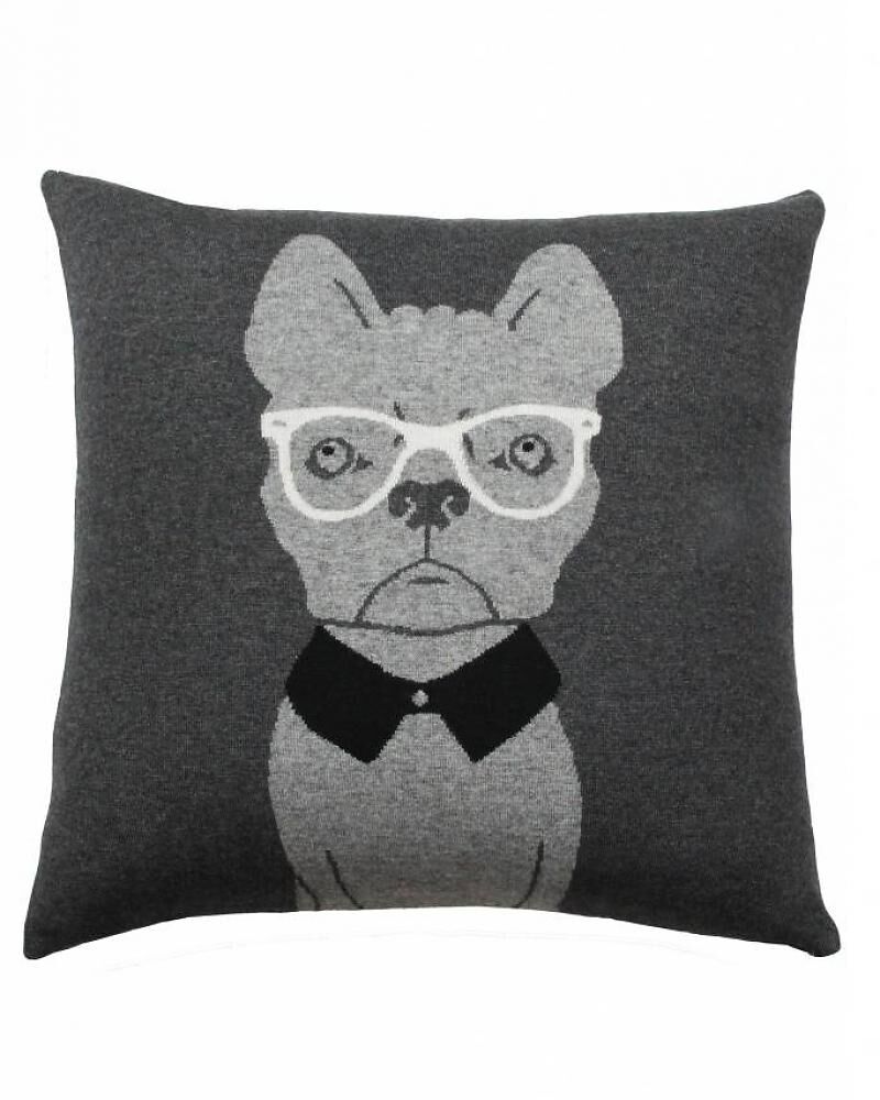 Rani Arabella specializes in funky, fun cashmere pillows and throws. 