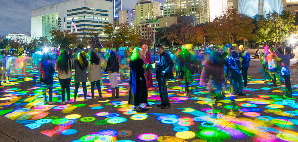 An epic storm could not stop the Aurora Dallas magic.