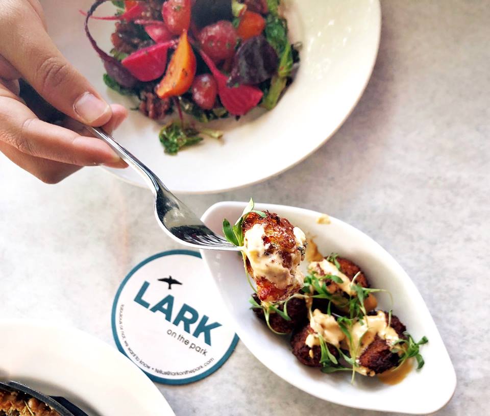 Lark on the Park was Klyde Warren Park's very first eatery. 