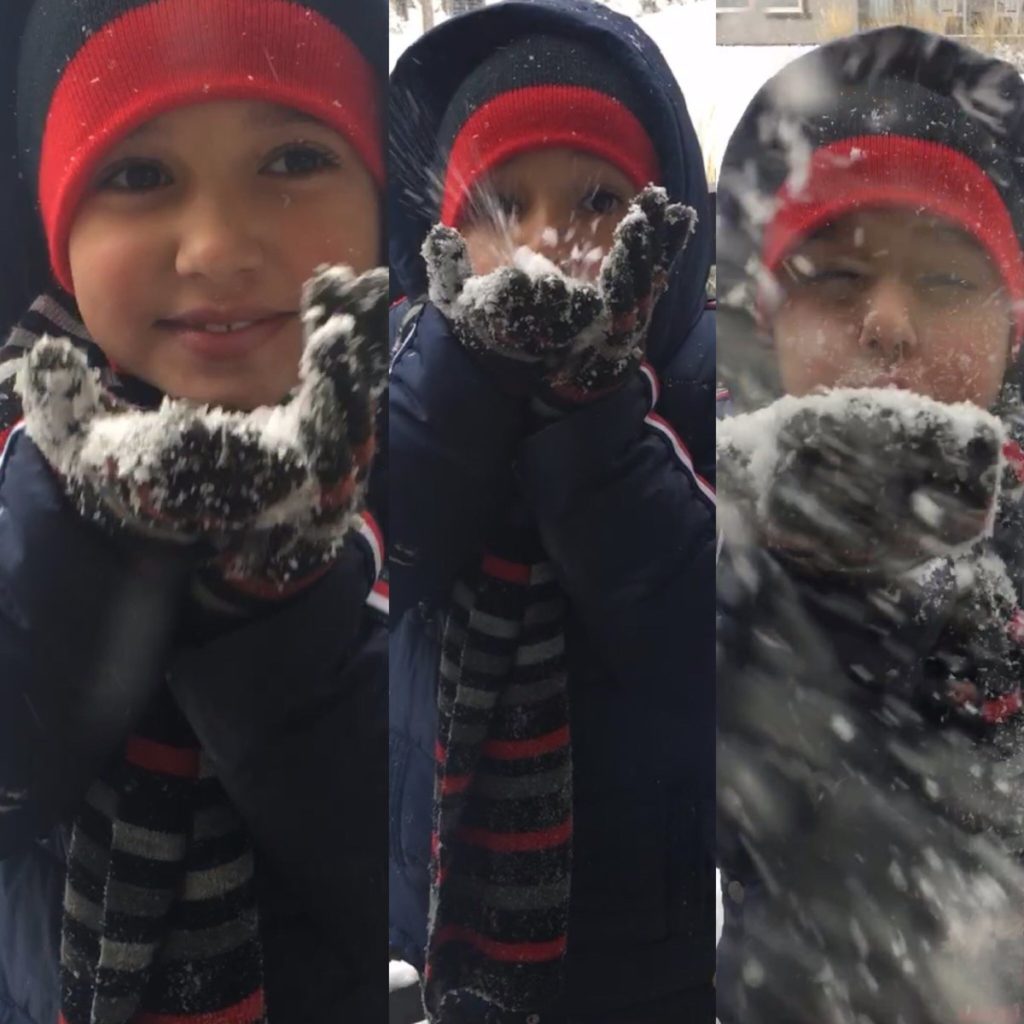 South Texas kids enjoyed the snowfall — @kassand84599632