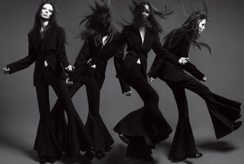 Penelope Tree, who ushered in the waifish look, was discovered by Diana Vreeland at Truman Capote's Black and White Ball, 1966. 