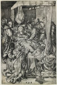 Martin Schongauer’s Death of the Virgin