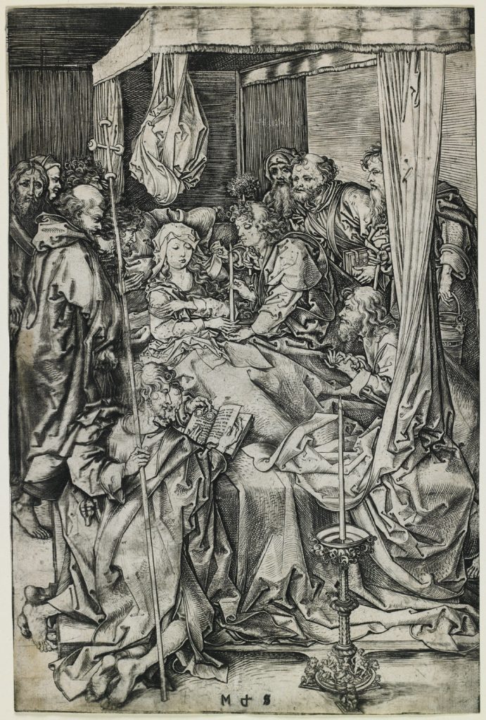 Owning Martin Schongauer’s famed "Death of the Virgin" would be the ultimate luxury. 