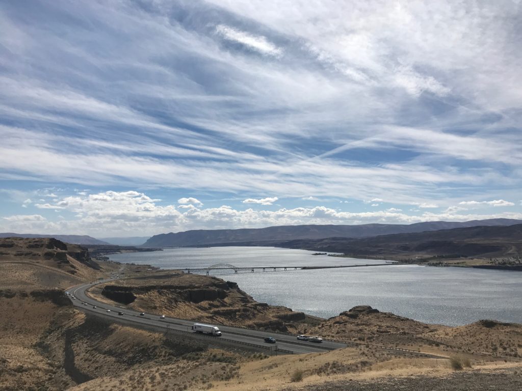 Columbia River Gorge, eastern Washington state