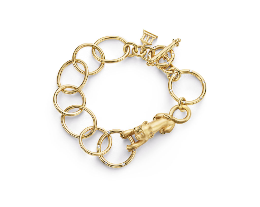 18K Lion Arno Link Bracelet