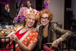 Catherine D. Anspon, Anya Tish at Art League Houston 70th Anniversary Gala, 2018 (Photo by Alex Barber and Laura Burlton)