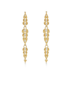 18K Dynasty Drop Earrings