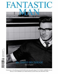 Fantastic Man with cover boy David Beckham