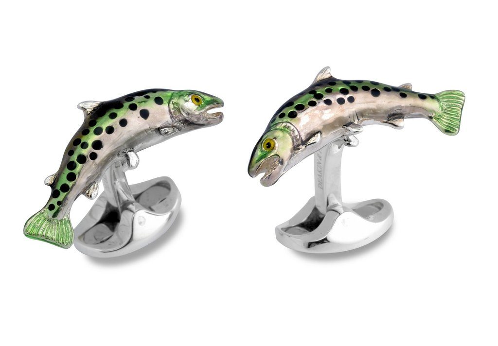 Deakin & Francis Fish cufflinks, $400