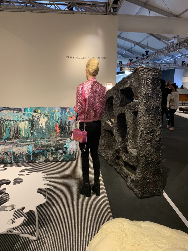 Perusing the chic crowd at Design Miami