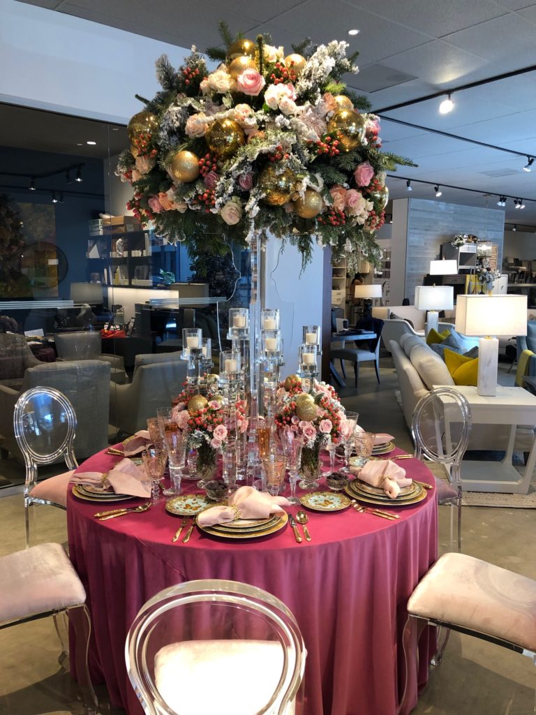 Deck the Tables at Houston Design Center