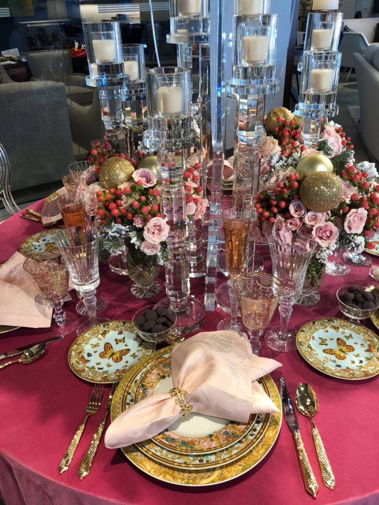 Deck the Tables at Houston Design Center