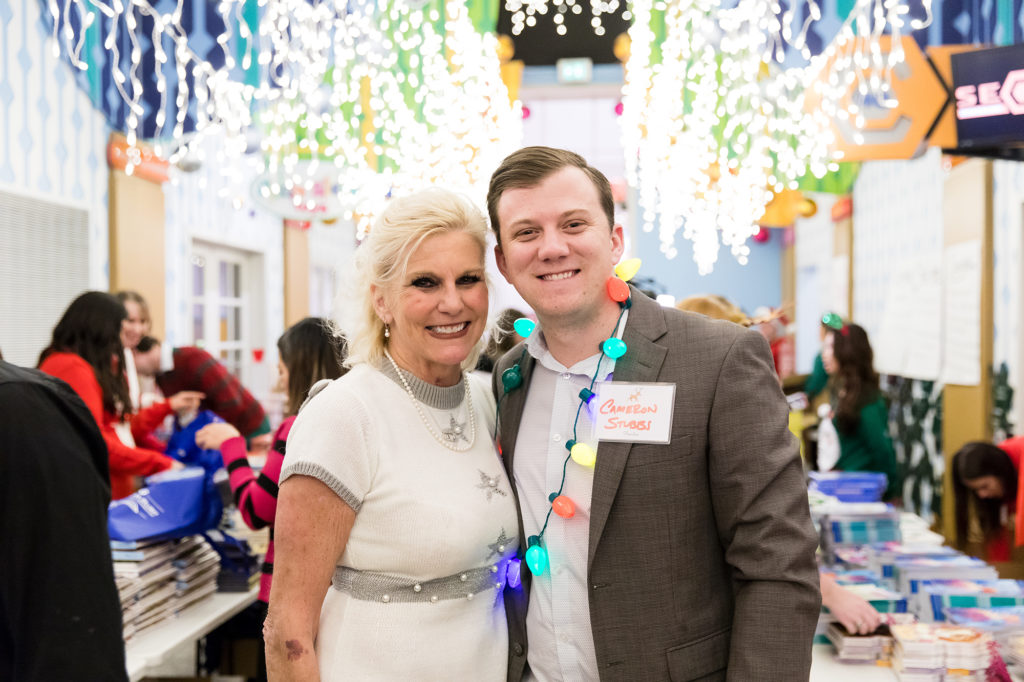 Barbara Bush Houston Literacy Foundation Young Professional Group Tacky Sweater party
