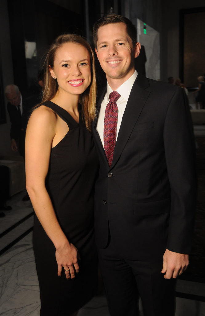 Mary Kate and Ben Carl at the HBU Spirit of Excellence Gala at The Post Oak Hotel Thursday Nov. 1,2018. (Dave Rossman photo)