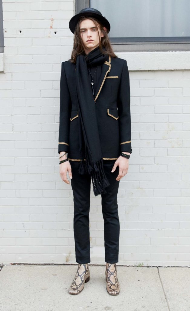 Feeling svelte then Saint Laurent.