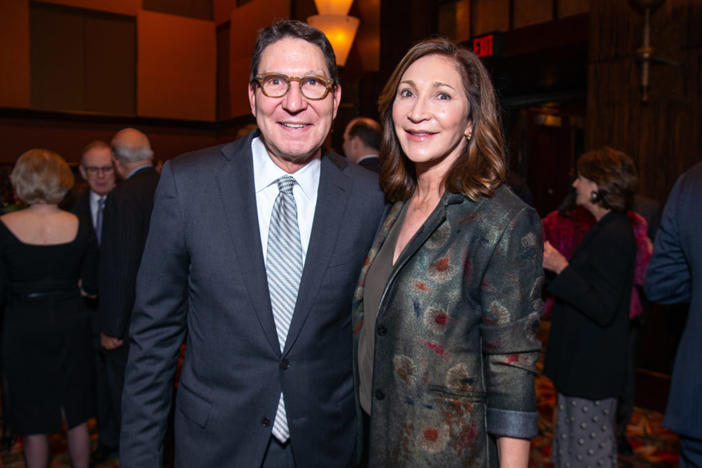 CBS newsman, Bob Schieffer interviews Secretary of State Rex Tillerson at MD Anderson's Conversation with a Living Legend at Hilton Americas Houston on December 6, 2018