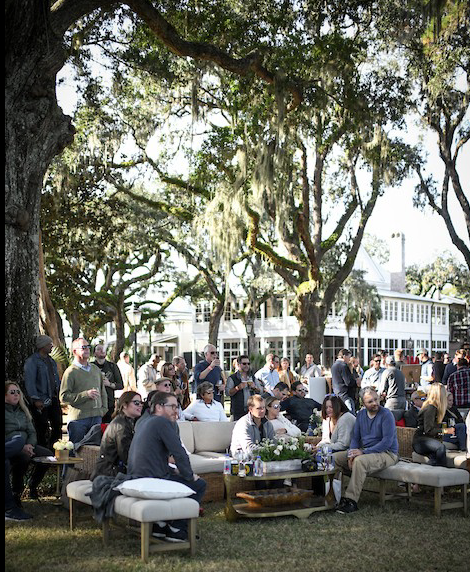 Cool and crisp sunny days greeted visitors to the Palmetto Bluff  'Music to Your Mouth' series (Photo by Bonjwing Lee)