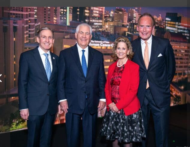 Rex Tillerson Urged to Run for President During Controversial Houston Talk: Did a $1.78 Million Night for M.D. Anderson and Trump’s Tirade Start Something?