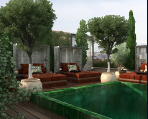 BLESS Hotel in Madrid boasts a rooftop garden and pool